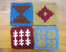 【追加開催決定！】 冬の編みこみコースターを作る会　＠FRANK暮らしの道具